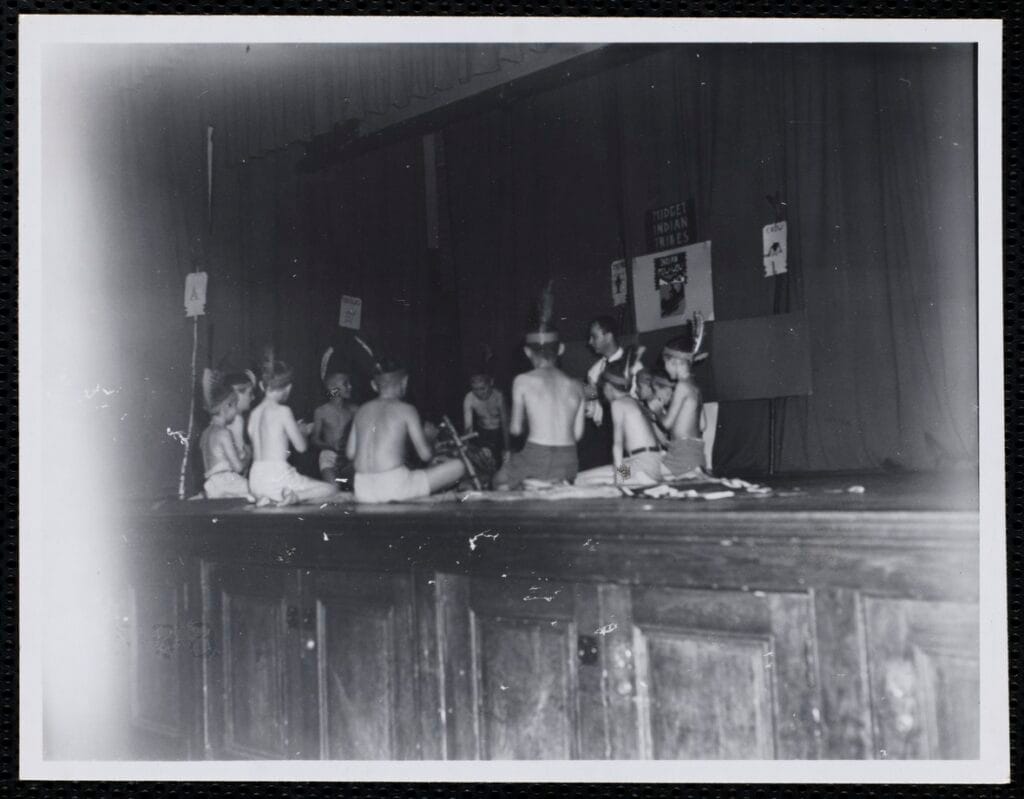 Bunker Hill HIllbilly Indians at the CharlestownBoys Club, 2